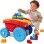 Mega Bloks Scooping Wagon Building Set