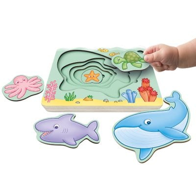 Orchard Toys Wooden Nesting Puzzle - Image 3