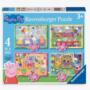 Ravensburger Peppa Pig Party Time 4 In A Box Puzzles