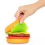 Jumbo Peel & Stack Burger (Sensory Toys)
