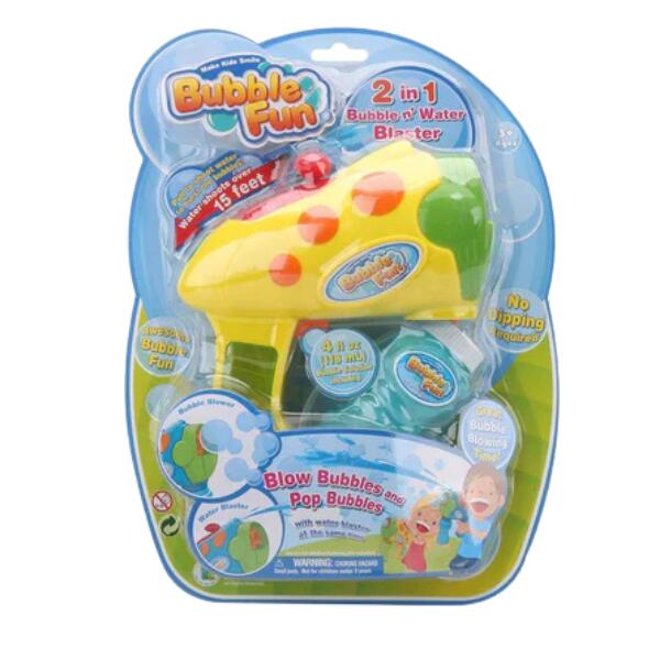 2 in 1 Bubble And Water Blaster