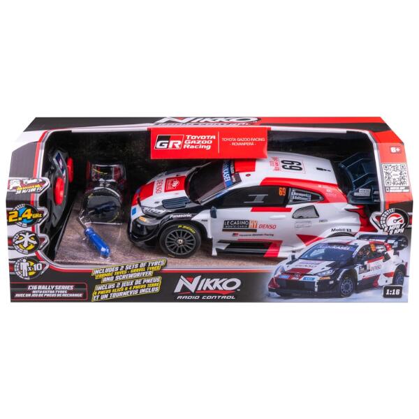 Nikko Remote Control Scale 1:16 Toyota Gazoo Car - Image 3