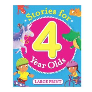Stories for 4 Year Olds Large Print Book