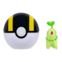 Pokémon Clip N Go Ultraball & Chikorita Battle Figure