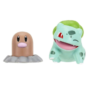 Pokémon Diglett and Bulbasaur Battle Figure Pack