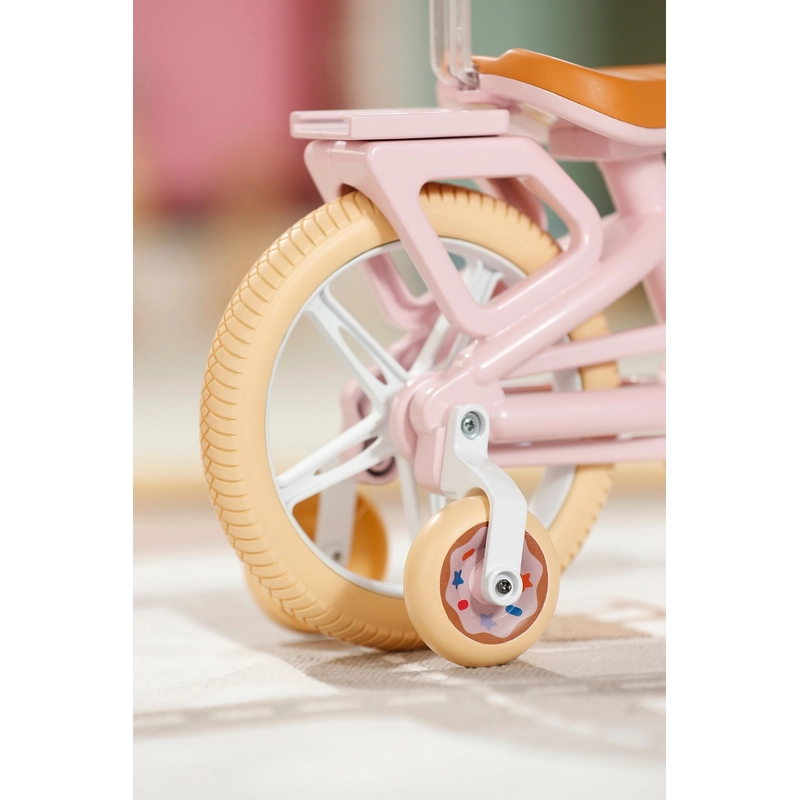 Baby Doll Bicycle with Basket and Puppy Set - Image 5