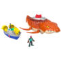 Imaginext Jurassic World Rebirth Aquachomp Chase Mosasaurus