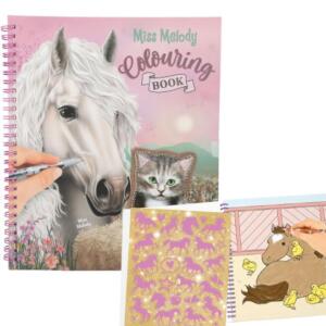 Miss Melody Colouring Book
