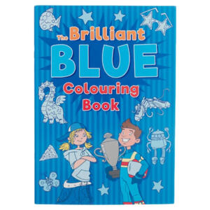 The Brillaint Blue Colouring Book