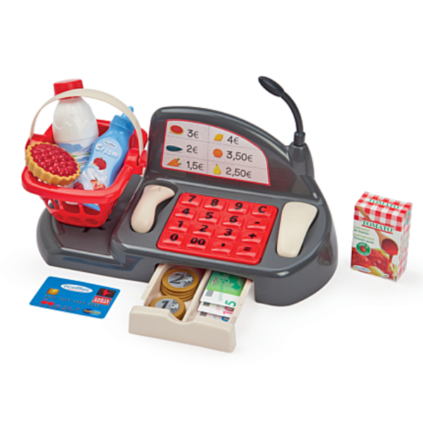 Ecoiffier Cash Register Desk with Accessories