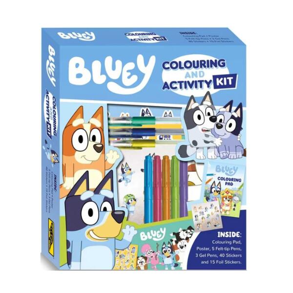 Bluey Colouring Activity Book