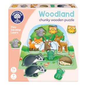 Orchard Toys Woodland Chunky Wooden Puzzle