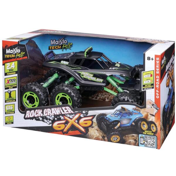 Rock Crawler 6 X 6 Radio Control Vehicle