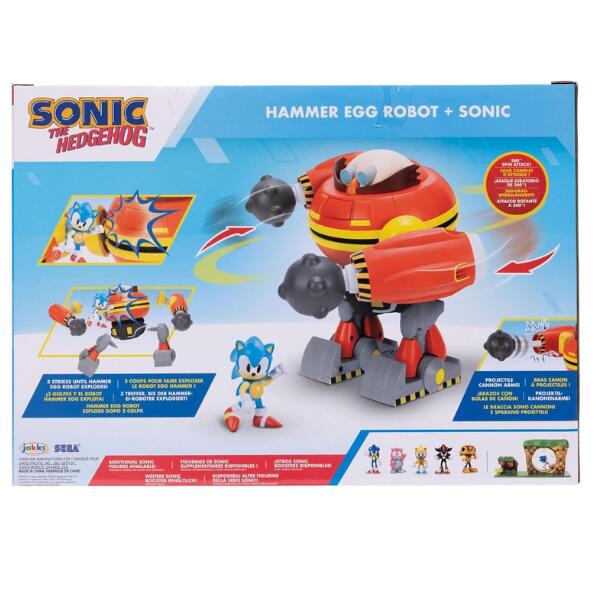 Sonic The Hedgehog Hammer Egg Robot And Sonic - Image 5