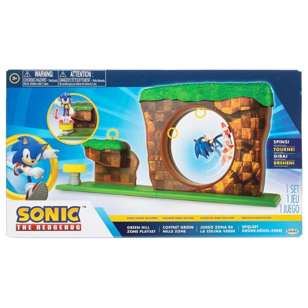 Sonic The Hedgehog Green Hill Zone Playset - Image 4