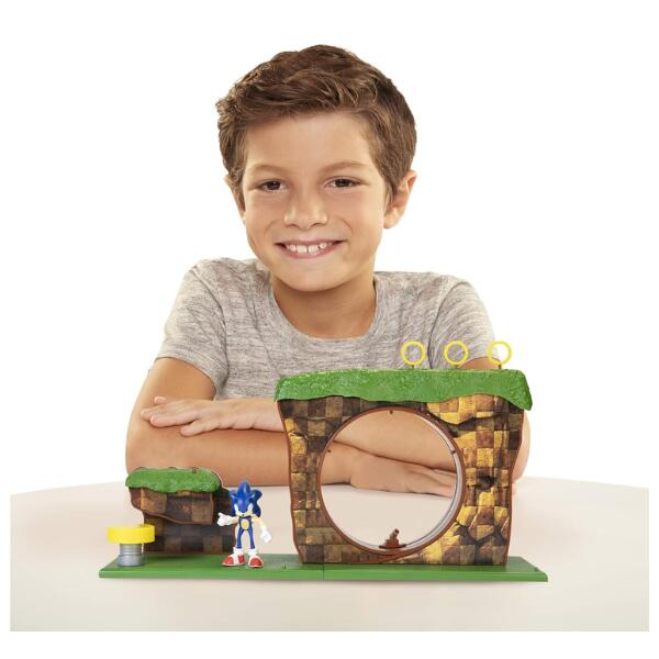 Sonic The Hedgehog Green Hill Zone Playset - Image 3