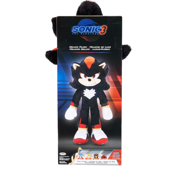 Sonic The Hedgehog 3 Movie Shadow 30cm Deluxe Plush - Image 3