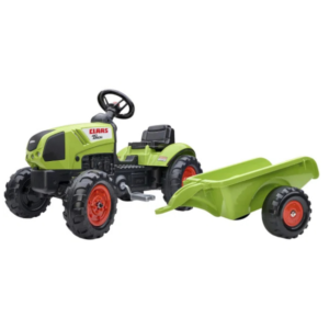 Falk Claas Pedal Tractor with Trailer