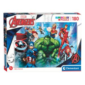 Clementoni Super Color Marvel Avengers 180 Piece Puzzle