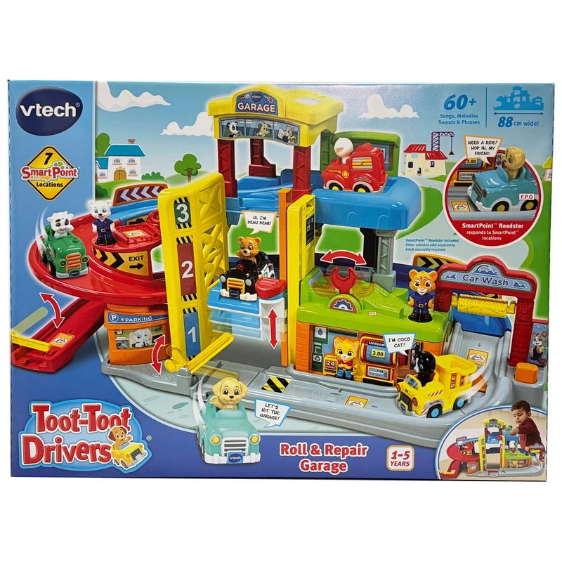 Vtech Toot-Toot Drivers Roll & Repair Garage