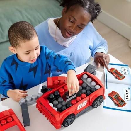 Mega Bloks Build and Go Race Car - Image 4