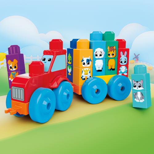 Mega Bloks Build and Match Animal Tractor - Image 6