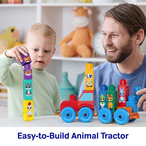 Mega Bloks Build and Match Animal Tractor - Image 3