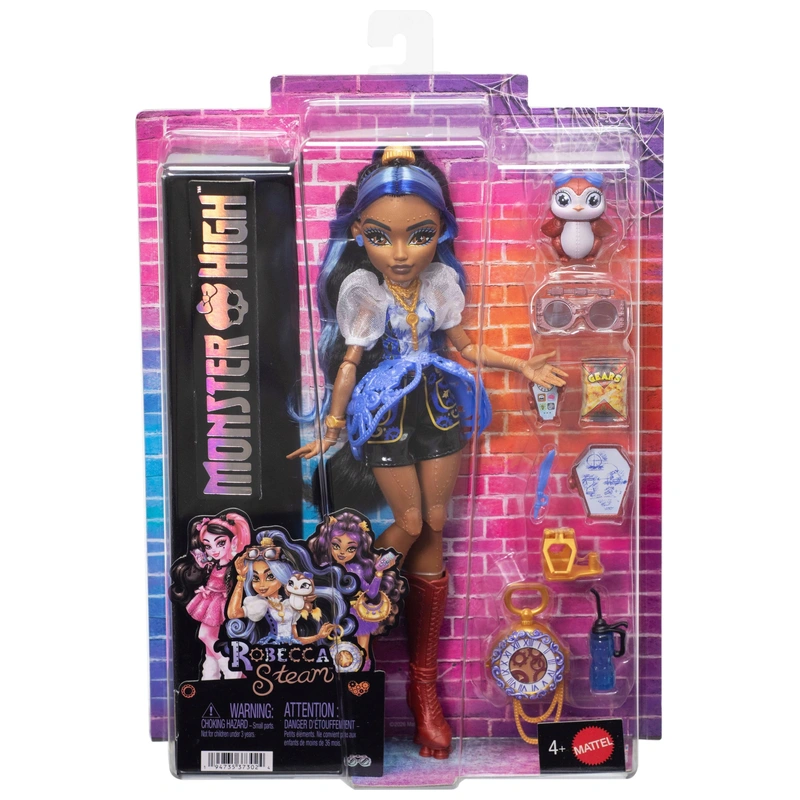 Monster High Doll Robecca Steam with Pet - Image 8