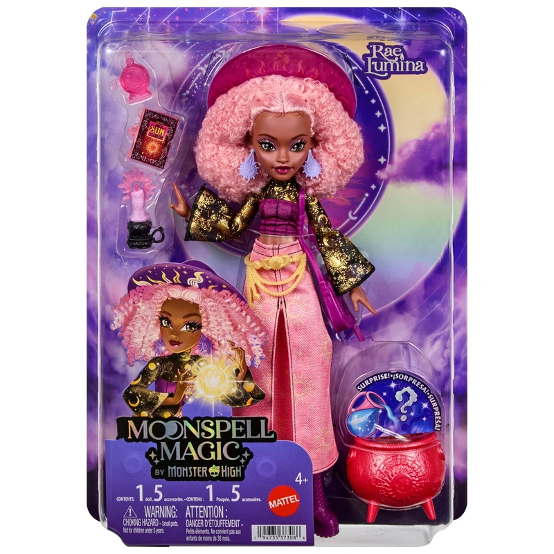 Monster High Moonspell Magic Rae Lumina Doll - Image 5
