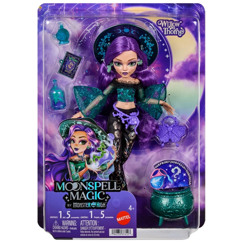 Monster High Moonspell Magic Willow Thorne Doll - Image 5