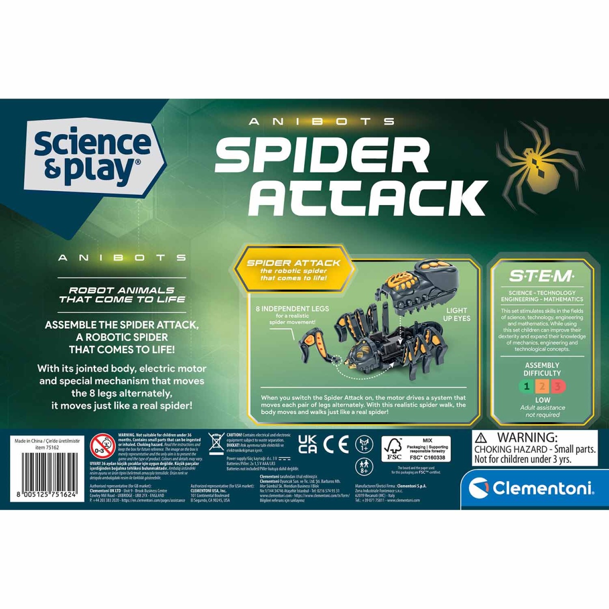 Science and Play Anibots Spider Attack - Image 2