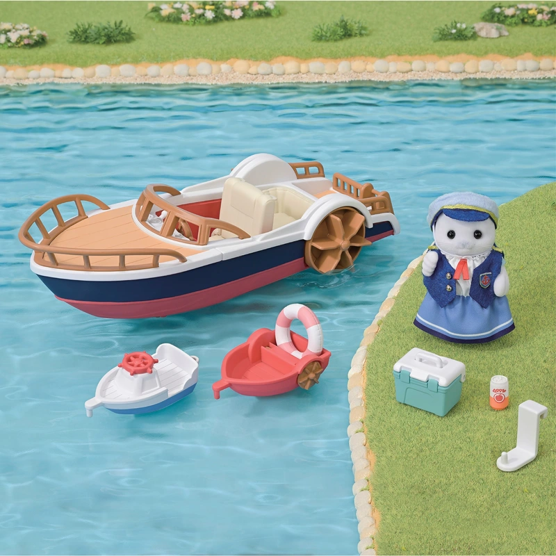 Sylvanian Families Seal Sailor's Leisure Boat - Image 4