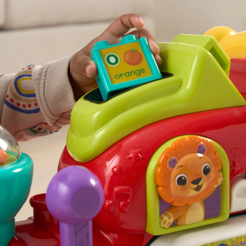 VTech Baby 4-in-1 Alphabet Train Ride On Red - Image 7