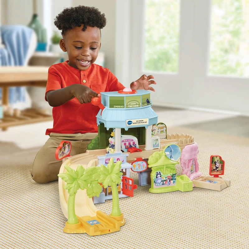 Vtech Bluey Toot Toot Drivers Ice Cream Adventure Set - Image 8
