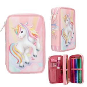 Ylvi Triple Pencil Case Sugar Pop