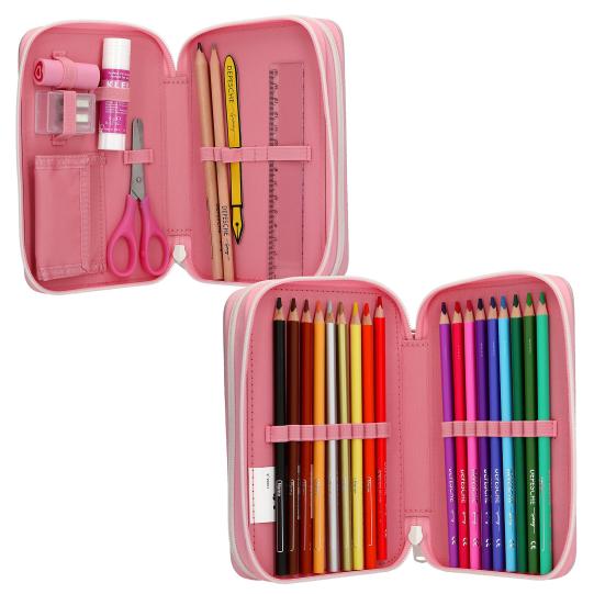 Ylvi Double Pencil Case Sugar Pop - Image 3