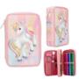 Ylvi Triple Pencil Case Sugar Pop