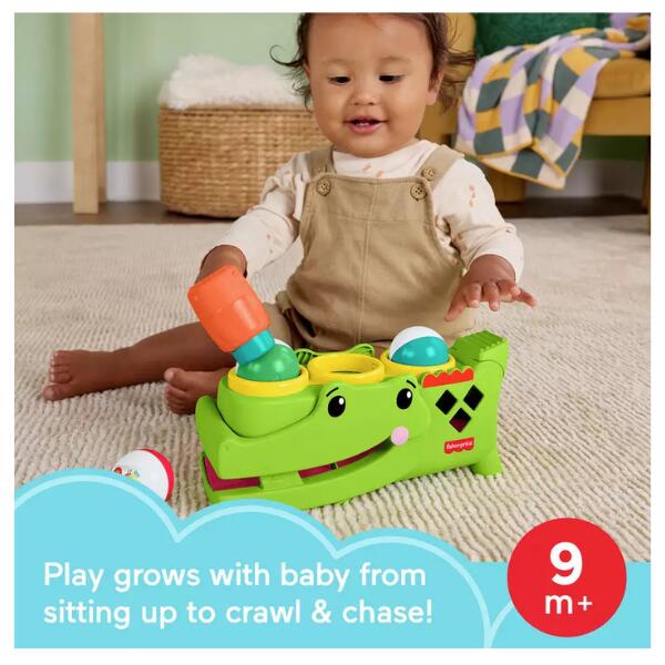 Fisher-Price Sit & Tap Rolligator - Image 2