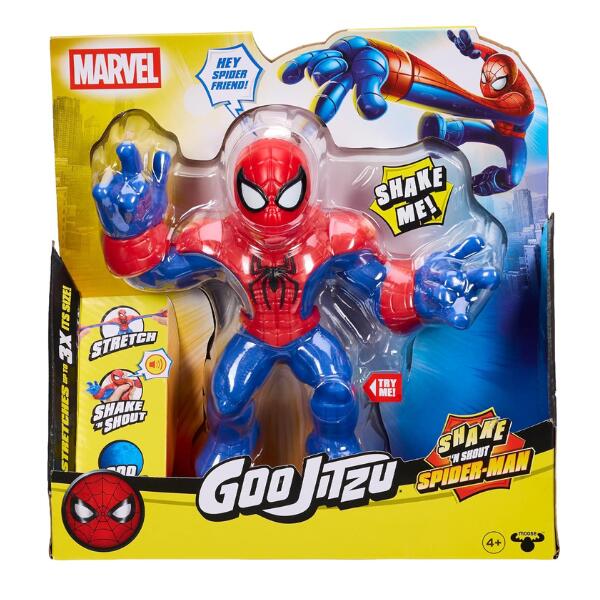 Marvel Goo Jit Zu Shake N Shout Spider‑Man