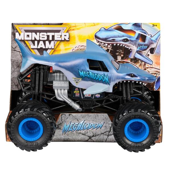 Monster Jam 1:24 Collector Die-Cast Trucks Megalodon