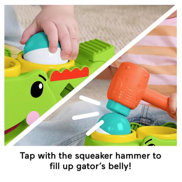 Fisher-Price Sit & Tap Rolligator - Image 4