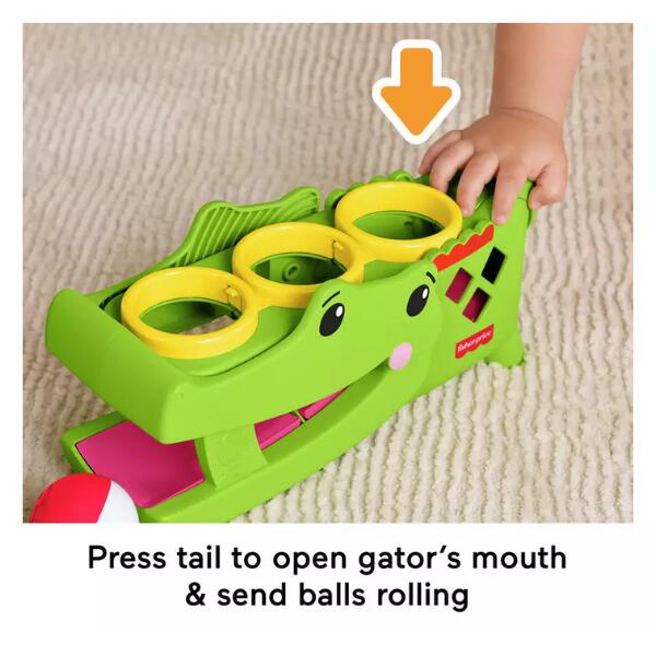 Fisher-Price Sit & Tap Rolligator - Image 3